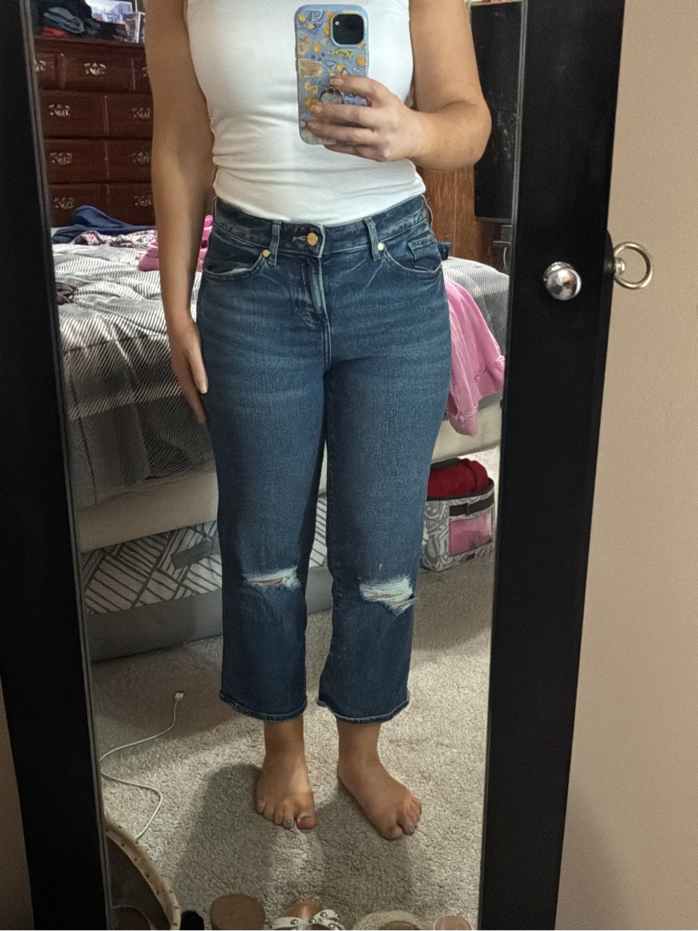 Express 90s ankle boot jeans